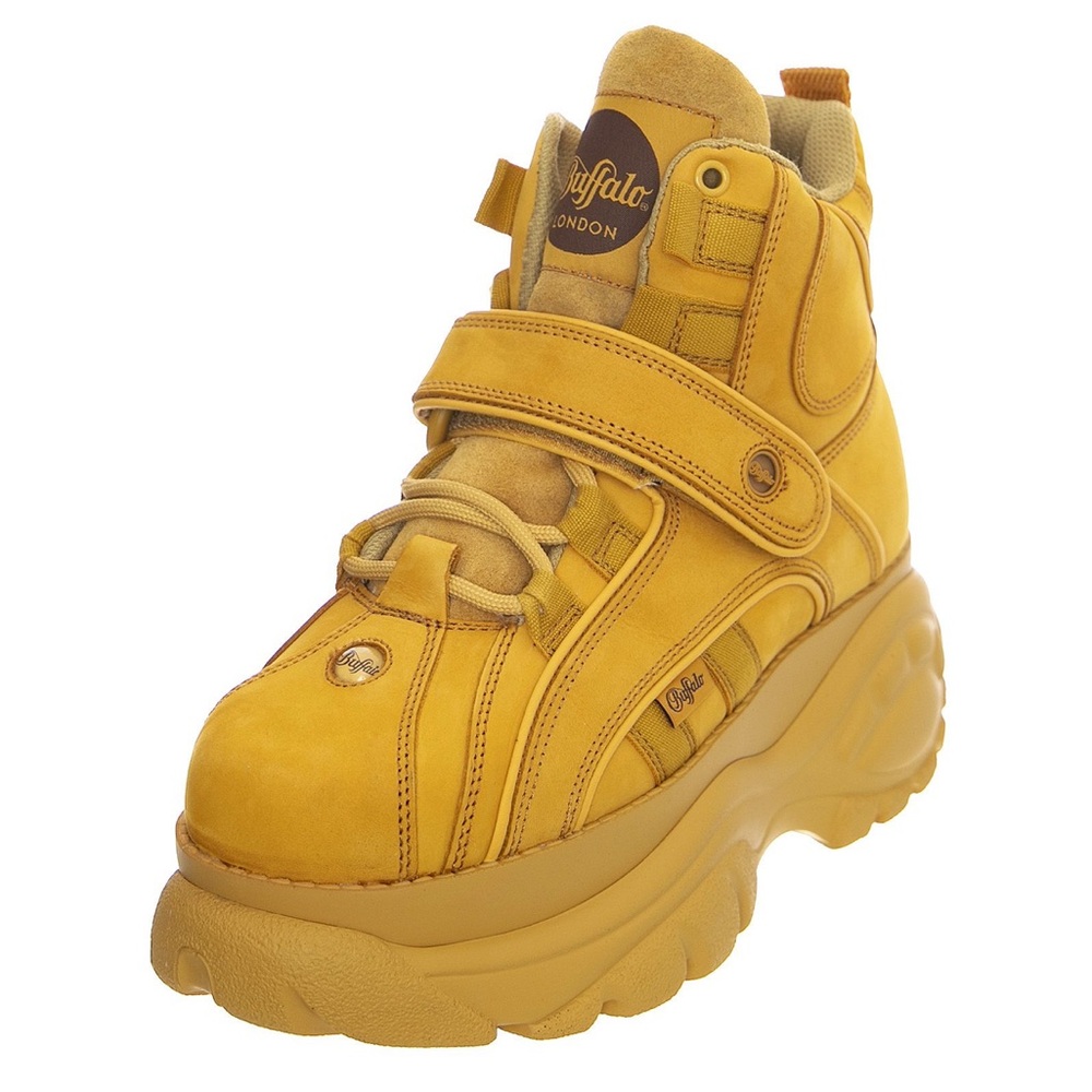 Buffalo Classic High Leather platform boots